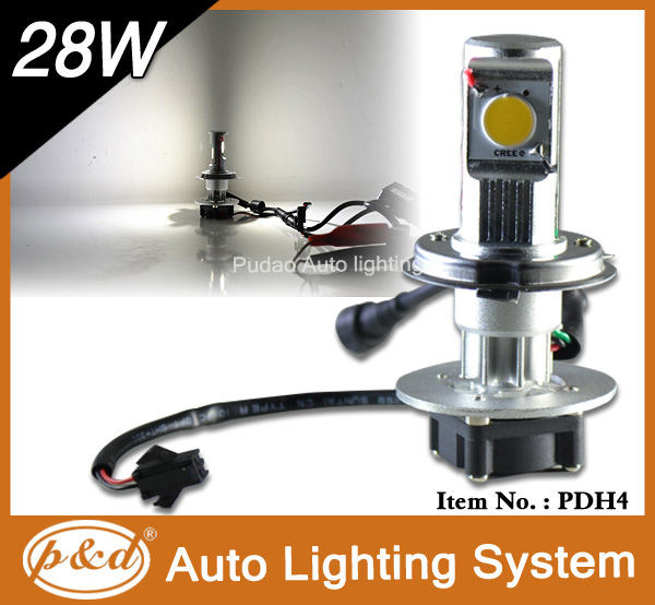 Waterproof H4 High Power LED Car Headlight