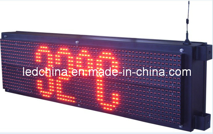 Outdoor Red Color LED Scrolling Display