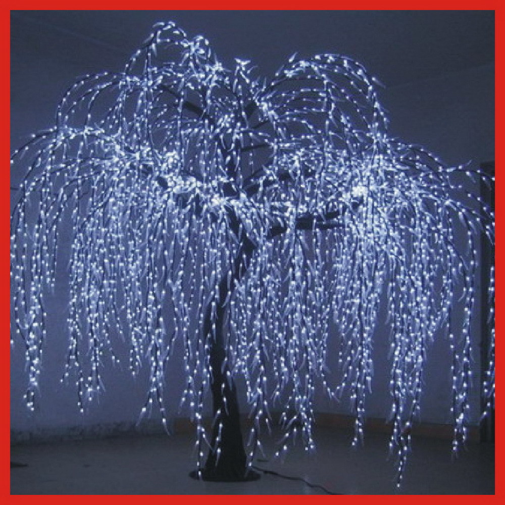Fashion Style 2m 24V 85W Outdoor LED White Willow Tree Light with CE RoHS SGS