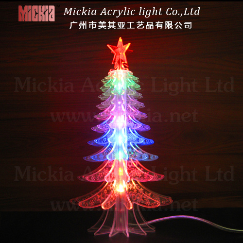 Acrylic Christmas Tree Lamp