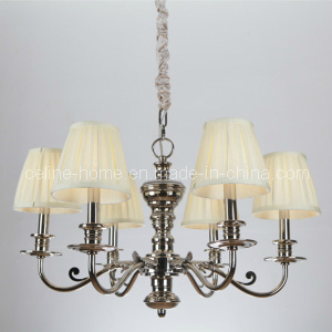 Wrought Chandelier with Fabric Shade (SL2085-6)