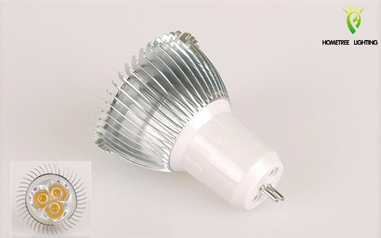 COB MR16 GU10 3W Aluminum LED Spotlight Cup Lamp