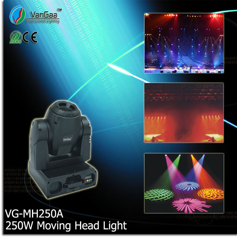 250W Moving Head Light (VG-MH250A 13CH)