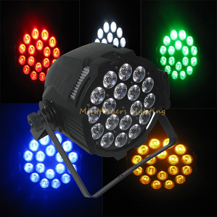 18PCS*10W 4in1 LED Waterproof Flat PAR Light/ Stage Light