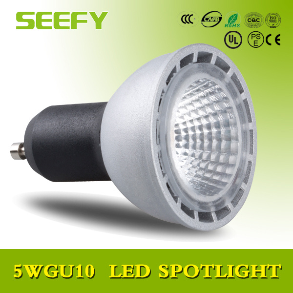 COB 5W GU10 LED Spot Light with Reflector