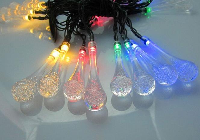 10 Bulbs Outdoor Solar Powered LED String Fairy Lights