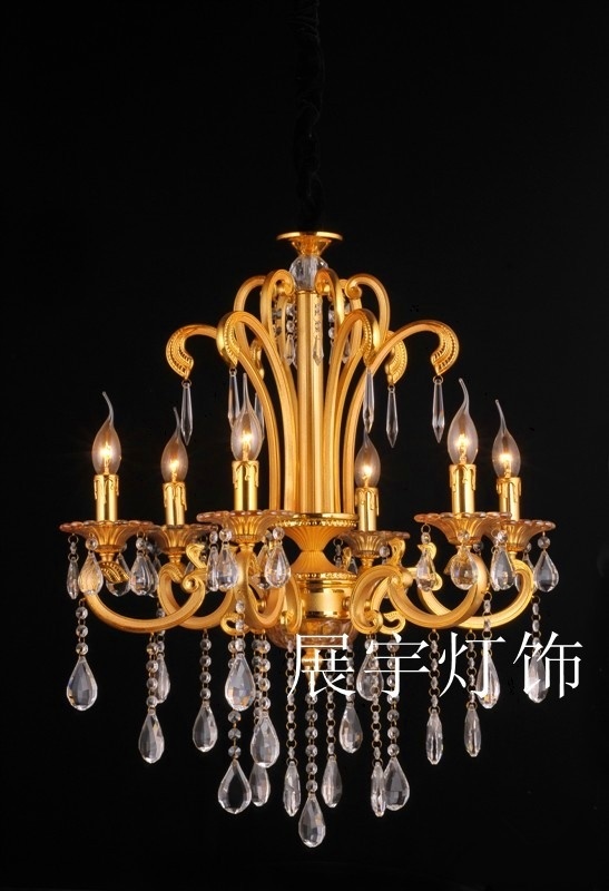Crystal Hotel Lobby Chandelier in Guangdong