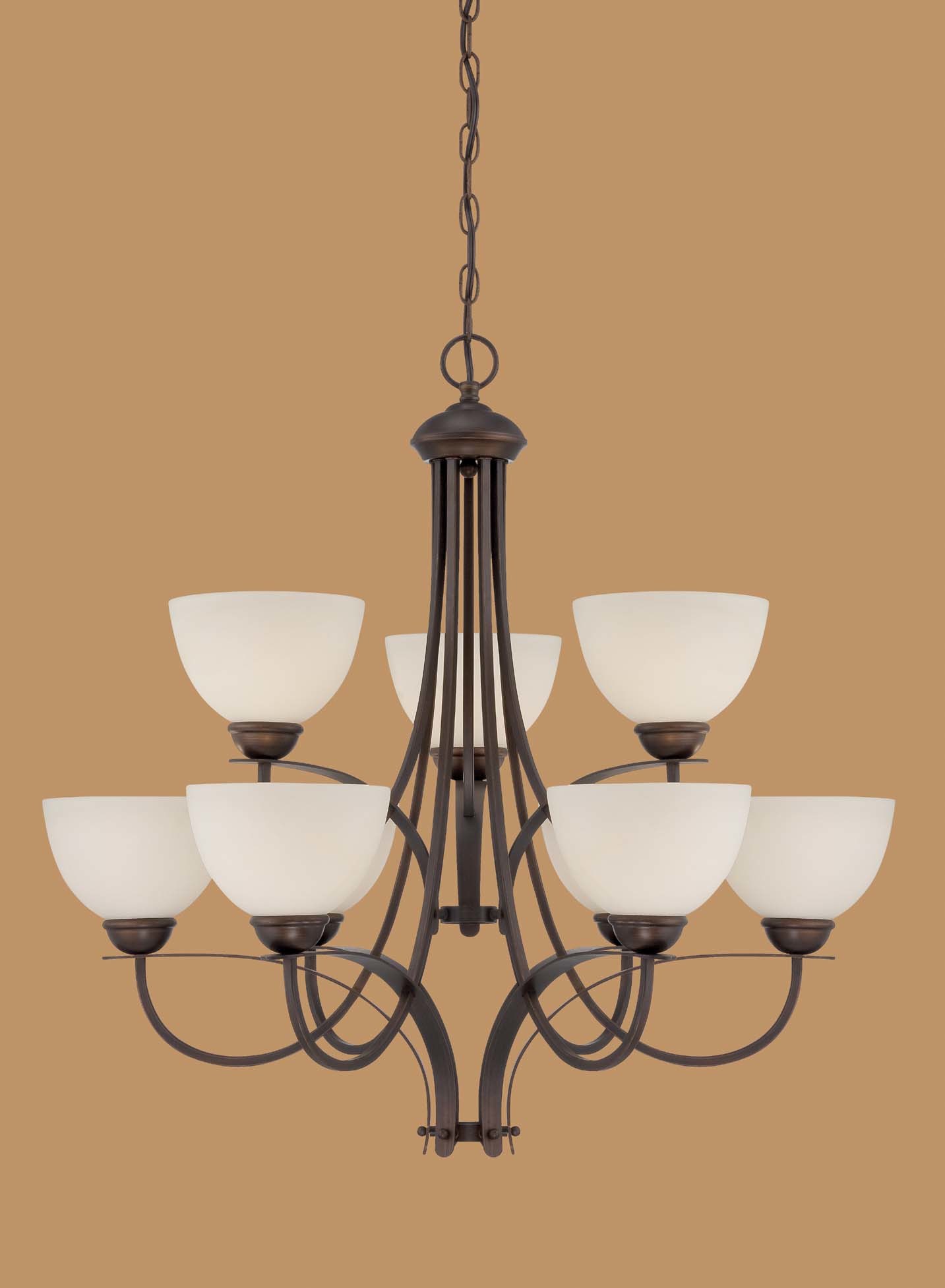 Hot Sale Chandelier with Glass Shade (1939RBZ)