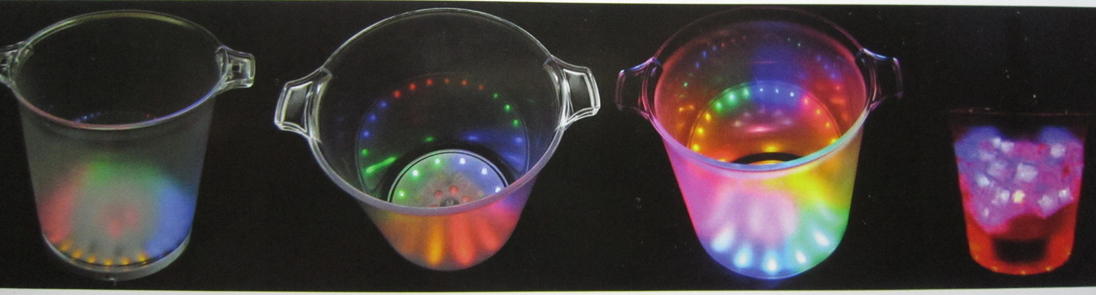 LED Party Cup; Flashing Glass