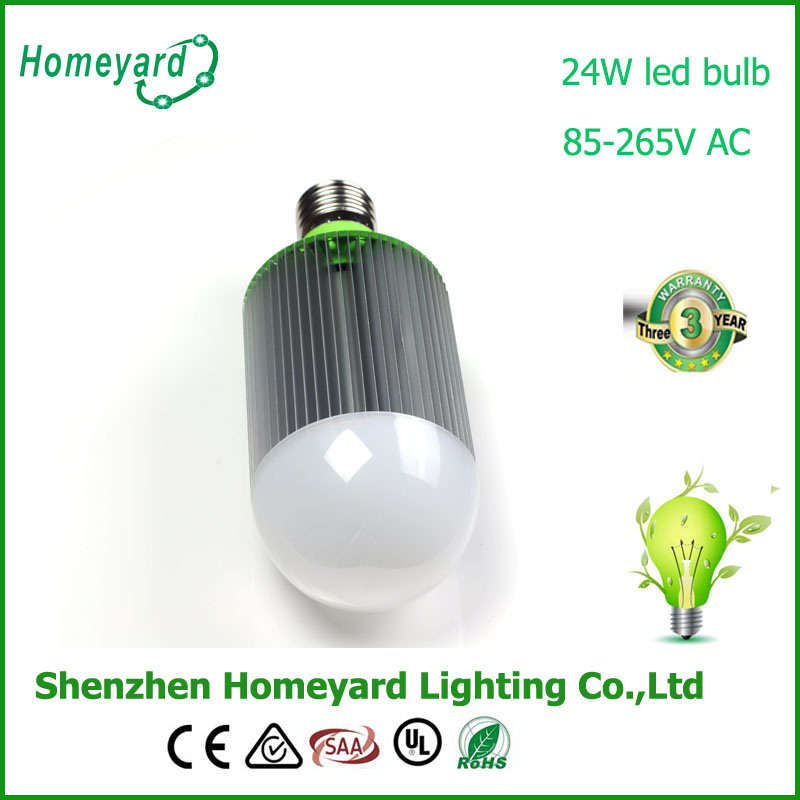LED Bulb Plastic Lamp LED Bulb Light 24W LED Bulb E27 B22 E40