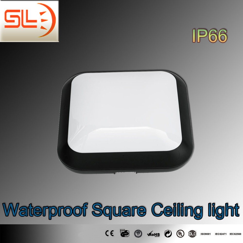 LED Waterproof Ceiling Light in Suqare