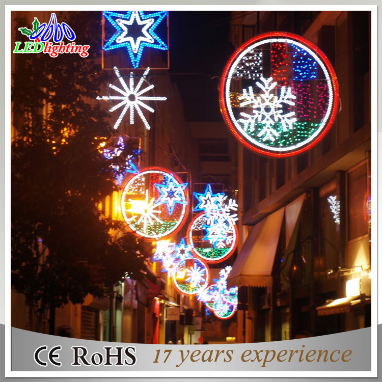 Outdoor Holiday Street Decorative LED Street Motif 2D Tree Light