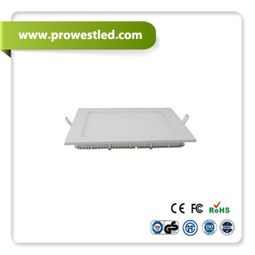 24W New Energy Saving LED Square Panel Light with Super Thin