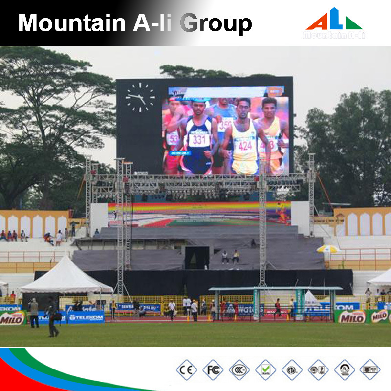 Square Advertising P10 Outdoor Rental LED Display