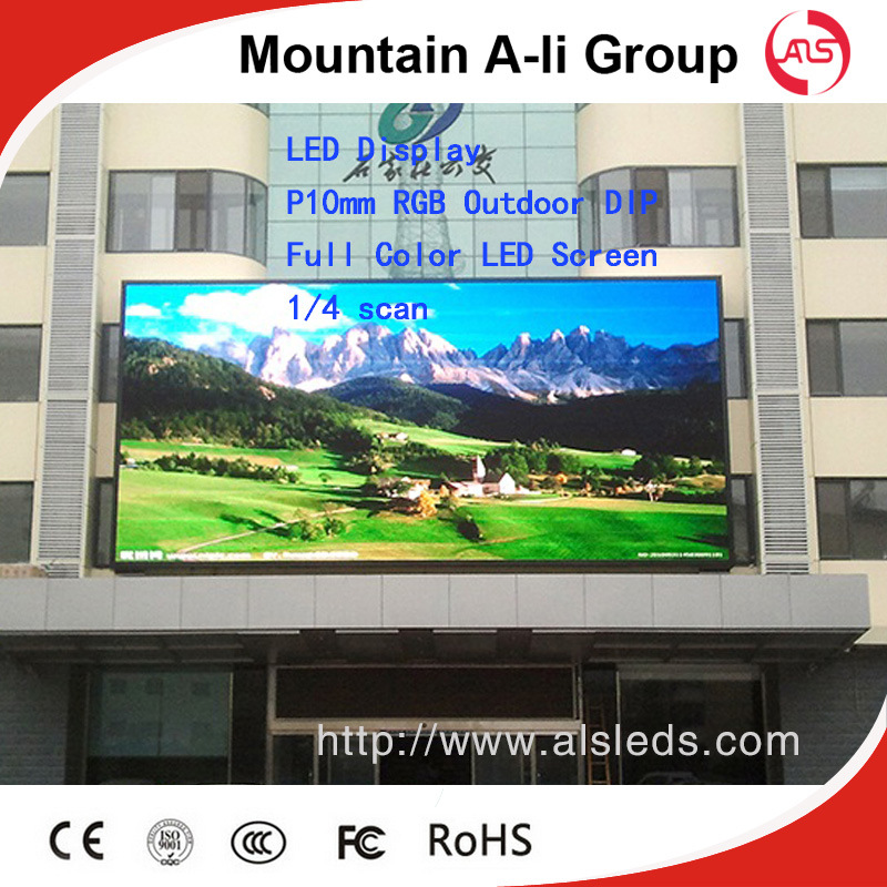 Better Waterproof Outdoor P10 Full Color LED Display