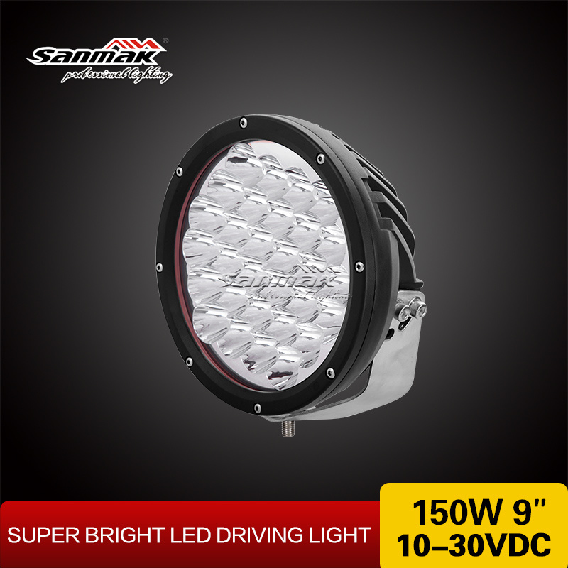 150W Offroad & Truck Headlamp Osram Chips LED Driving Light