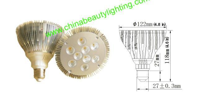 LED Light 9W LED PAR38 LED Bulb