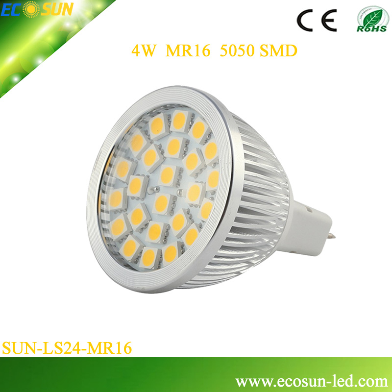 5050SMD LED Spotlight (SUN-LS24-MR16)