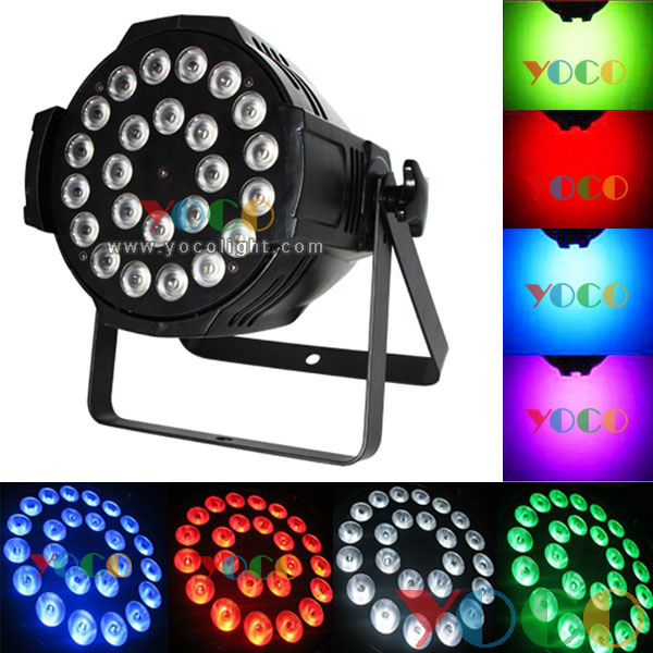 24X15W RGBWA UV 6in1 LED Stage Disco PAR Can Light