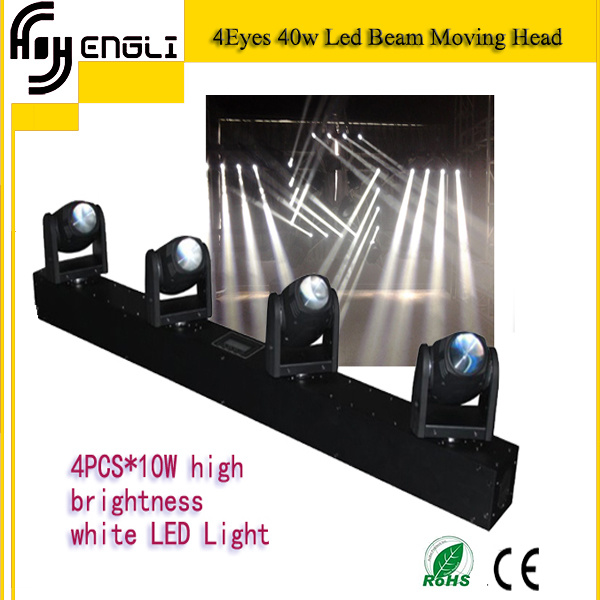 4PCS*10W LED Beam Moving Head Light for Stage (HL-018BM)
