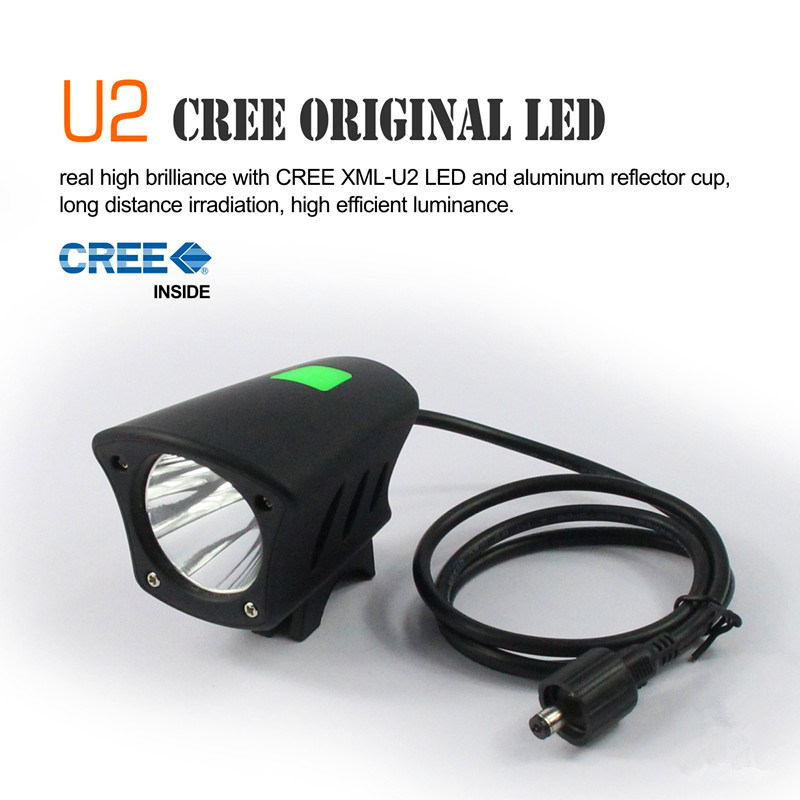 New Design Fashionable LED Headlamp for Bicycle (free accessories)