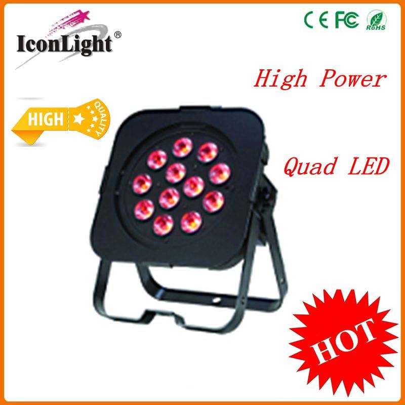 High Power RGBW 12*5watt Quad LED PAR Stage Light (ICON-A034-12)