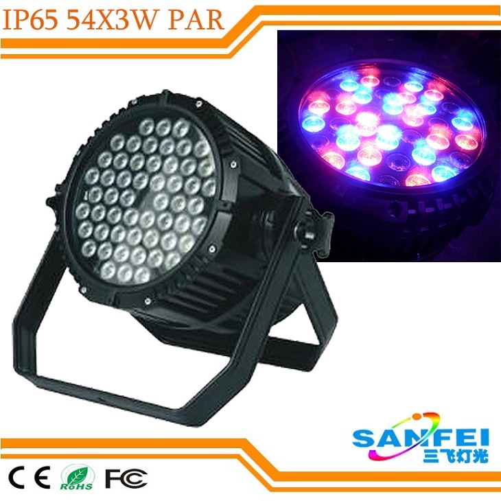54X3w Waterproof Outdoor Stage Light LED PAR