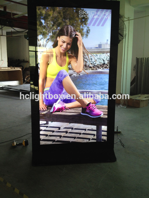 Thickness 130-260mm Aluminum Profile Indoor LED Scrolling Light Box (Gd01)