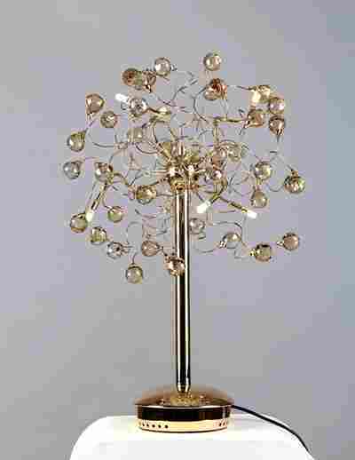 Modern Halogen Crystal Decorative Reading Table Lamp (9660-6t)