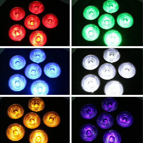 6*15W LED PAR Light RGBWA UV LED PAR Can Light for Wedding Disco DJ Decoration Stage PAR LED