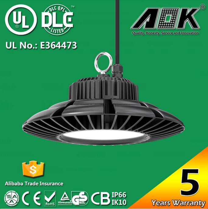 130lm/W UFO LED High Bay Light 5 Years Warranty