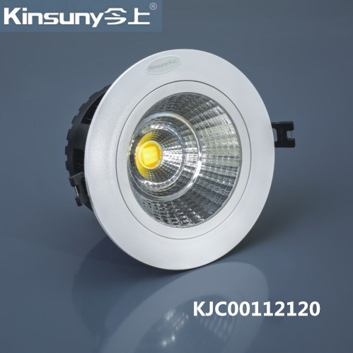 12W Cut Hole Size 120mm Energy Saving COB LED Spot Light with CE (KJC00112120)