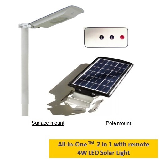 Solar Powered 5W LED Solar Area/ Garden Light