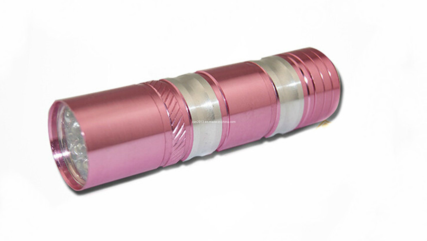 9PCS LED UV Pink Shape Flashlight