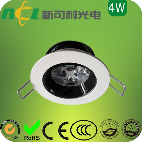 4W LED Ceiling Light, Recessed LED Ceiling Light, Epistar LED Ceiling Light