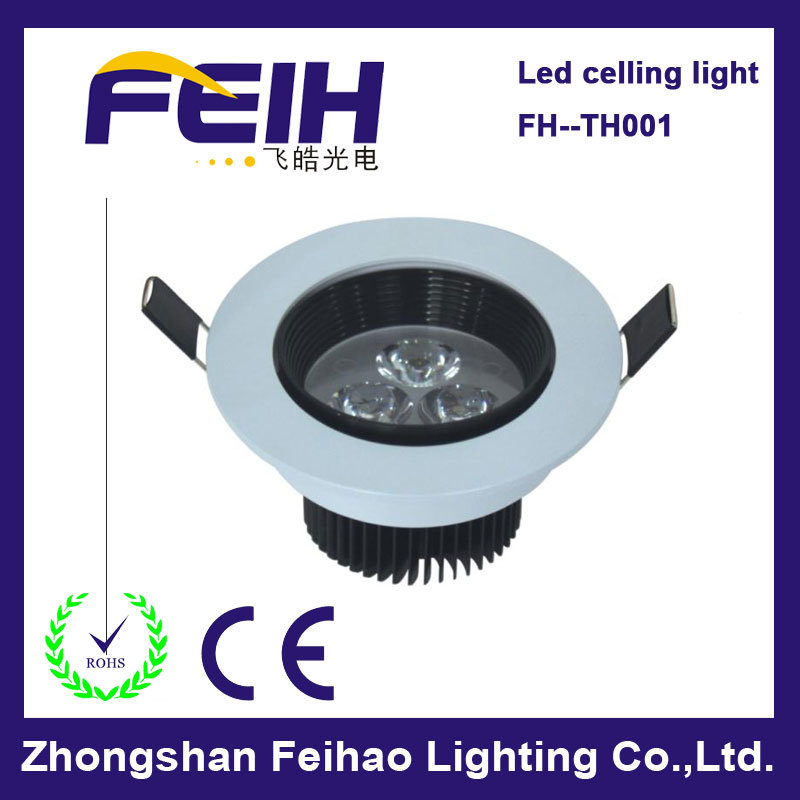 3W LED Ceiling Light with CE&RoHS