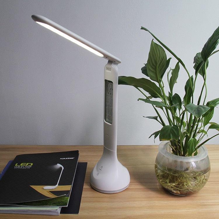 3W Touch Switch Foldable LED Atmosphere Desk Lamp with Calendar