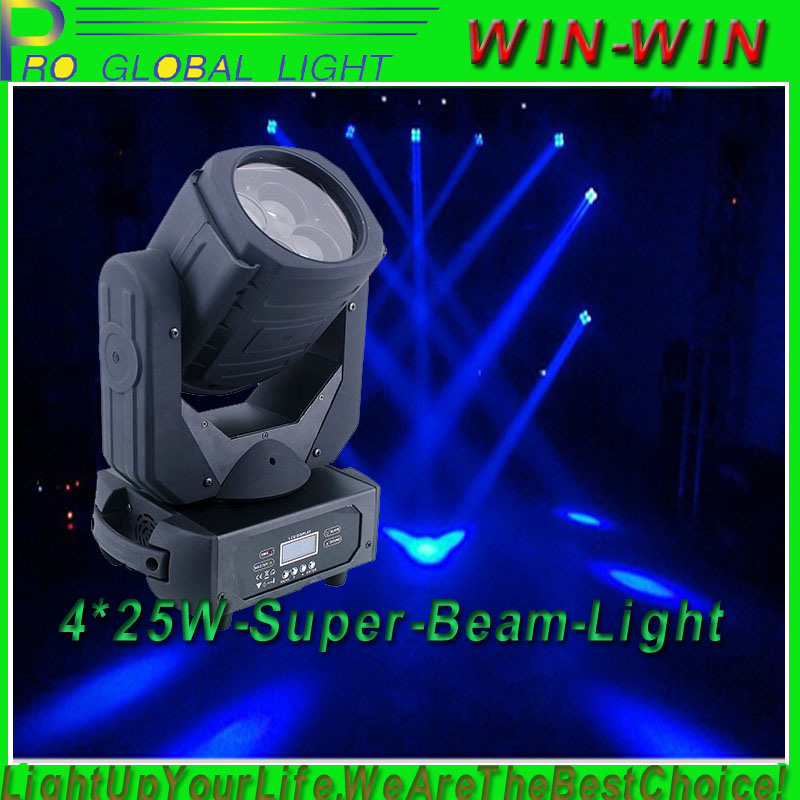 High Brightness RGBW 4X25W Beam Moving Head Stage Light