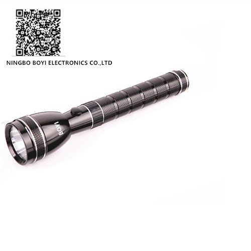 3W Rechargeable LED CREE Metal Torch Flashlight