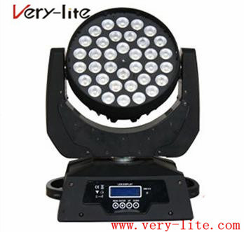 36*10W 4in1 RGBW LED Moving Head Zoom Stage Light