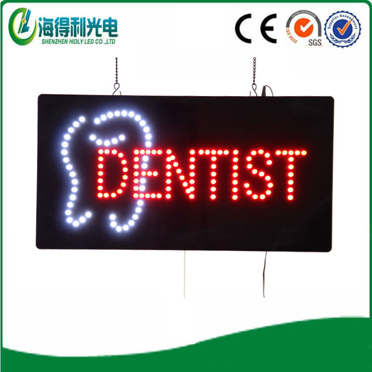 LED Opens Dentist Sign Display (HSD0084)