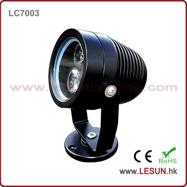Silver/Black 3W IP65 Underwater LED Pool Light for Outdoor Lighting LC7003