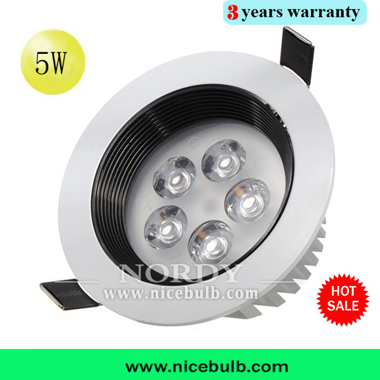 5W Waterproof Outdoor Light Round LED Ceiling Light