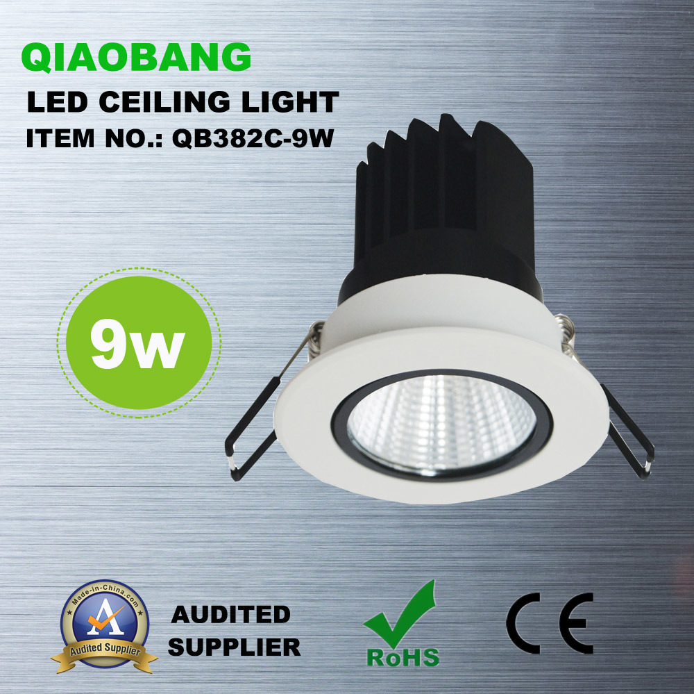 Housing LED Ceiling Light COB LED Light with 9W (QB382C-9W)