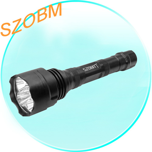 5*CREE Q5 LED Aluminum High Light Flashlight (ZY-1200L)