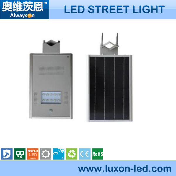 10W LED All in One Solar Street Light Wholesale