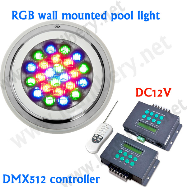 54W IP68 Wall Mounted Outdoor Light, Dxm512 Pool Project Light