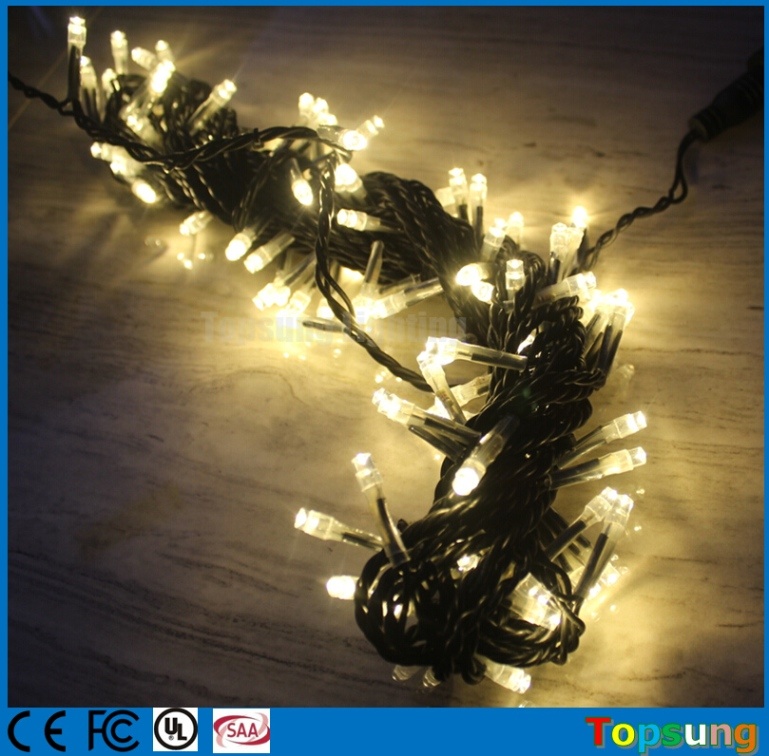 AC Fairy LED Outdoor String Light with Connectable 100LED
