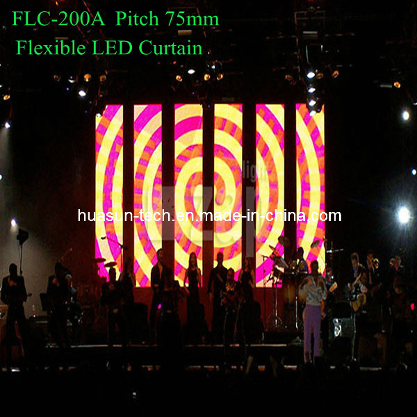 Soft Flexible LED Display for Music & Dance Show