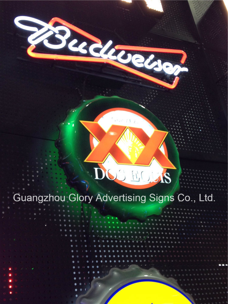 Single Sided Outdoor 3D Embossed LED Blister Vacuum Sign